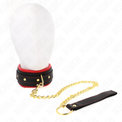 Collar Con Correa De Tejido Liso Ajustable 33-48 Cm X 5.7 Cm