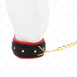 Coleira Com Correia De Tecido Liso Ajustável 33-48 Cm X 5.7 Cm