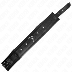 Kaelarihm Rihmaga Käsn Nahaimitatsioon Mudel 1 Reguleeritav 37-54 Cm X 3 Cm