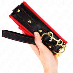 Kaelarihm Rihmaga Käsn Nahaimitatsioon Mudel 2 Reguleeritav 37-54 Cm X 3 Cm