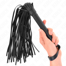 Donkerblauwe zweep 43,5 cm