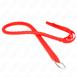 Snake Whip With Red Hand Loop 65 Cm