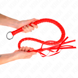 Snake Whip With Red Hand Loop 65 Cm