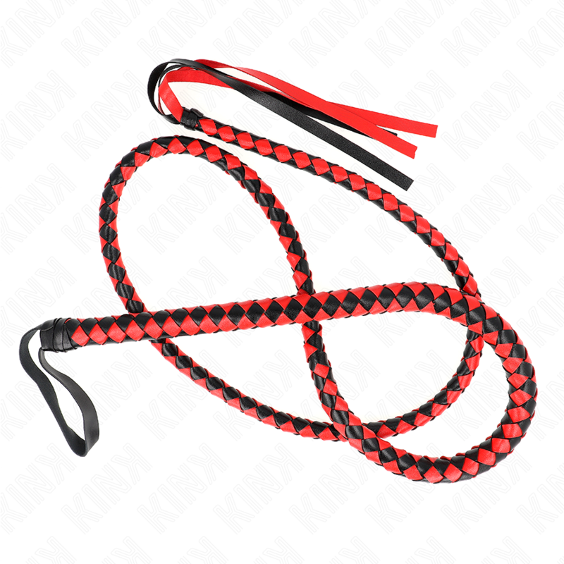 Fouet Serpent Long Rouge 210 Cm