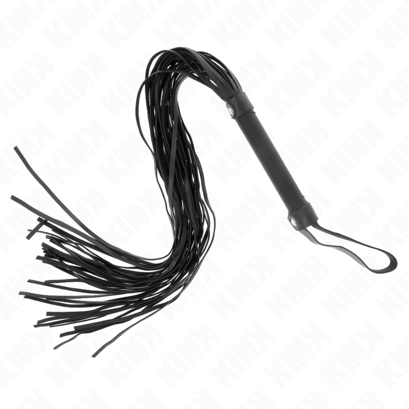 Frusta in Finta Pelle di Pecora 60 Cm