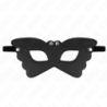 Faux Leather Butterfly Shaped Mask 20 X 9 Cm
