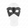Mask i konstläder, fjärilsformad, 20 x 9 cm