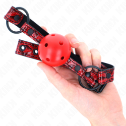 Balles mute ar dimanta rakstu 4,5 cm, 1. modelis, 64,5 cm regulējams 42–60 cm