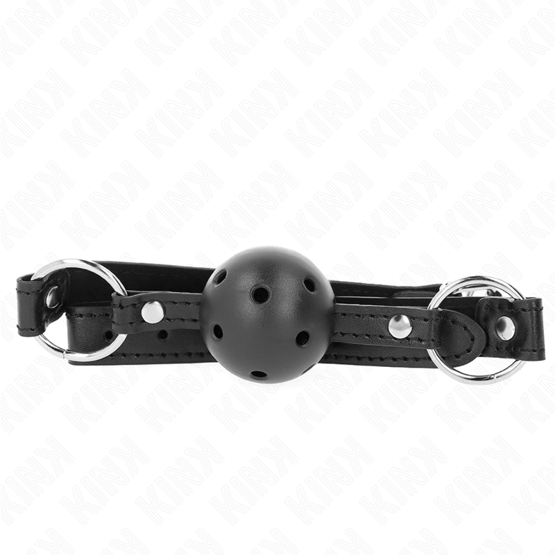 Ballknebel 4,5 Cm Schwarz Hart Hohl Modell 1 63,5 X 2 Cm