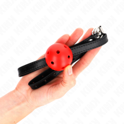 Balles aizbāznis 4.5 Cm Elpojošs Simplicity Sarkans 62 X 1.5 Cm