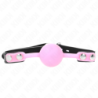 Ball Gag 4 Cm Siliconen Glow in the Dark 60 X 2 Cm