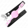 Ball Gag 4 Cm Siliconen Glow in the Dark 60 X 2 Cm