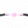 Bâillon à Boule 4 Cm En Silicone Lumineuse 60 X 2 Cm