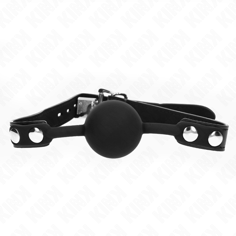 Bavaglio a Sfera 4 Cm In Silicone Modello 1 Con Lucchetto 60 X 2 Cm