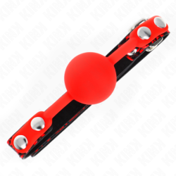 Bâillon à Boule 4 Cm En Silicone Modèle 2 60 X 2 Cm