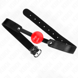 4 cm kamuoliuko kamuolys iš minkšto TPE, modelis 1, 66 x 2,5 cm, reguliuojamas 41–61 cm
