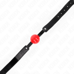 4 cm kamuoliuko kamuolys iš minkšto TPE, modelis 1, 66 x 2,5 cm, reguliuojamas 41–61 cm