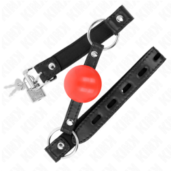 Museruola a Sfera 4 Cm Tpe Rosso 60 X 2 Cm