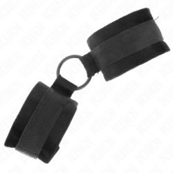 25 cm käerauad algajatele, 4 cm rõngaga, must, reguleeritavad 15–25 cm