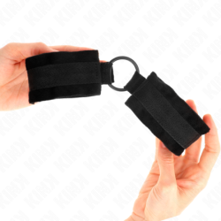 25 cm käerauad algajatele, 4 cm rõngaga, must, reguleeritavad 15–25 cm