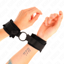 Polsini 25 Cm Per Principianti Con Anello 4 Cm Nero Regolabile 15-25 Cm