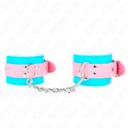 Muñequeras Chic Azul / Rosa Ajustable 16-28 Cm X 5 Cm