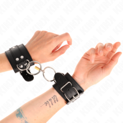 Algemas Com Bloqueio De Cadeado Em Anéis Preto Ajustável 20-28 Cm X 5.5 Cm
