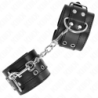 Pulseiras Com Linha Dupla De Tachas Preto Ajustável 19-26 Cm