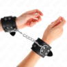 Pulseiras Com Linha Dupla De Tachas Preto Ajustável 19-26 Cm