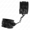 Reguleeritavad mustad teemantmustriga käerauad 17-26 cm x 5,5 cm