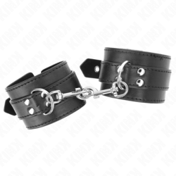 Pulseiras com Tachas Pretas 35 X 6 Cm