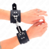 Pulseiras com Tachas Pretas 35 X 6 Cm