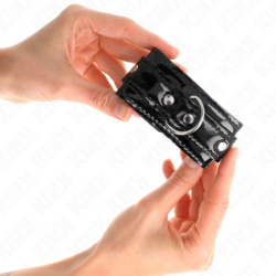 Justerbare neopren armbånd med glitter 17-24 cm X 4.5 cm