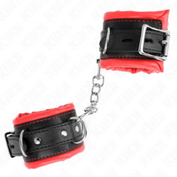 Handbojor Heavy Stil Rött Foder Justerbara 20-30 Cm X 6 Cm