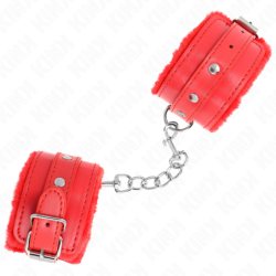 Punased Premium Voodriga Käerauad Punase Reguleeritava Rihmaga 17-29 Cm X 6 Cm