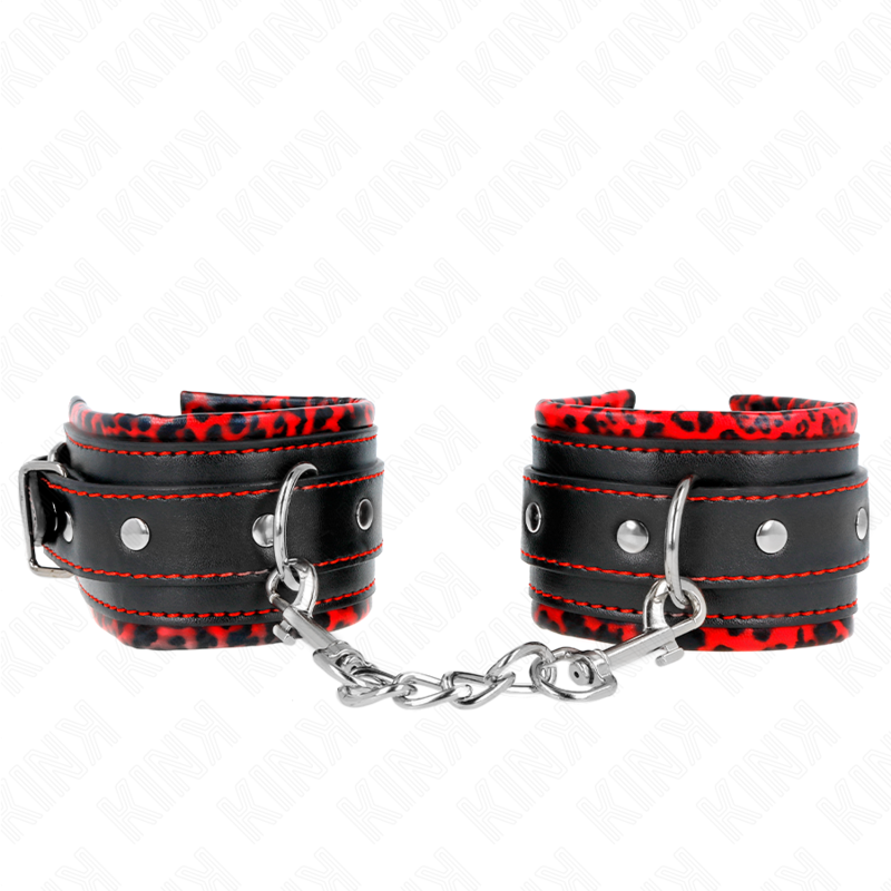 Polsterdatud Käerauad Punane / Must Reguleeritav 17-29 Cm X 6 Cm