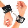 Algemas Multiposição Com Fecho Cadeado Preto Ajustável 16-23 Cm X 5.5 Cm
