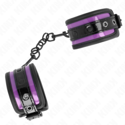 Säädettävät neopreeni rannelenkit lila 21-28 cm x 5 cm