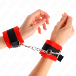 Manette per Principianti Nero-Rosso 30 X 7 Cm