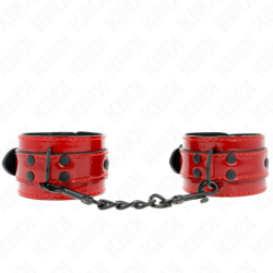 Muñequeras Rojo Oscuro 23 X 5 Cm