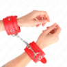 Menottes Simples Rouge Ajustable 20-23 Cm X 5.5 Cm