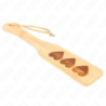 Bamboe Spatel Hart Design 32 X 5.5 Cm