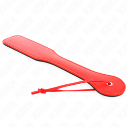 Dubbelzijdige Spatel Rood En Zwart 32 X 6 Cm