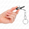 Nippelklemmen met 3 Ringen 6 Cm
