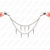 Pinzas Para Pezones Con Cadena De Púas 30 Cm