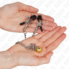 Golden Bell Nipple Clamps With 30 cm Chain