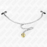 Golden Bell Nipple Clamps With 30 cm Chain