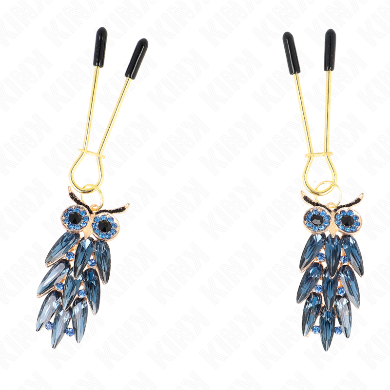 Pinzas Para Pezones Con Colgante De Búho 6 Cm