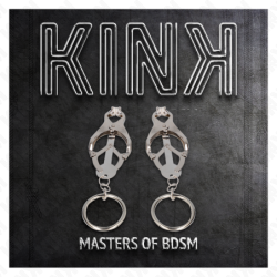 Japanse tepelklemmen met zilveren ringen