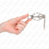Pinzas Para Pezones Estilo Japonés Con Cadenas Plateado